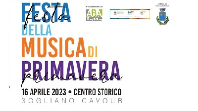 FESTA DELLA MUSICA DI PRIMAVERA, DOMENICA 16 APRILE, PER LE VIE E LE CORTI CENTRO STORICO 