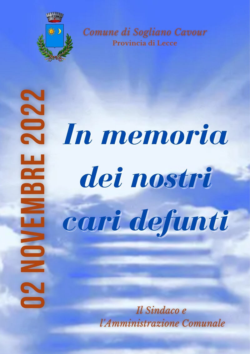 02 NOVEMBRE 2022 - IN MEMORIA DEI NOSTRI CARI DEFUNTI