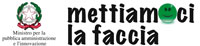 Banner del sito di Mettiamoci la faccia